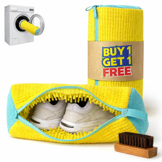 ShoeCare Pro™ – India’s #1 No-Scrub Shoe Washing Bag (1+1 Free ) ( Free Brush)