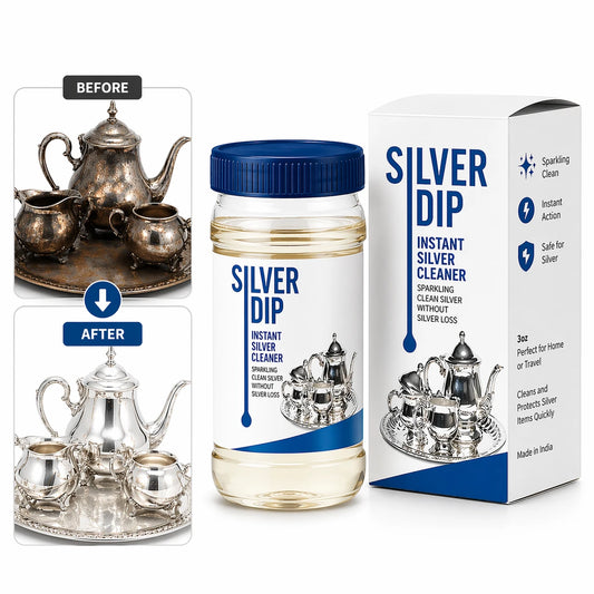 SilverDip™ Instant Silver Cleaner – Restore Brilliant Shine in Minutes (Buy 1 Get 1 Free)