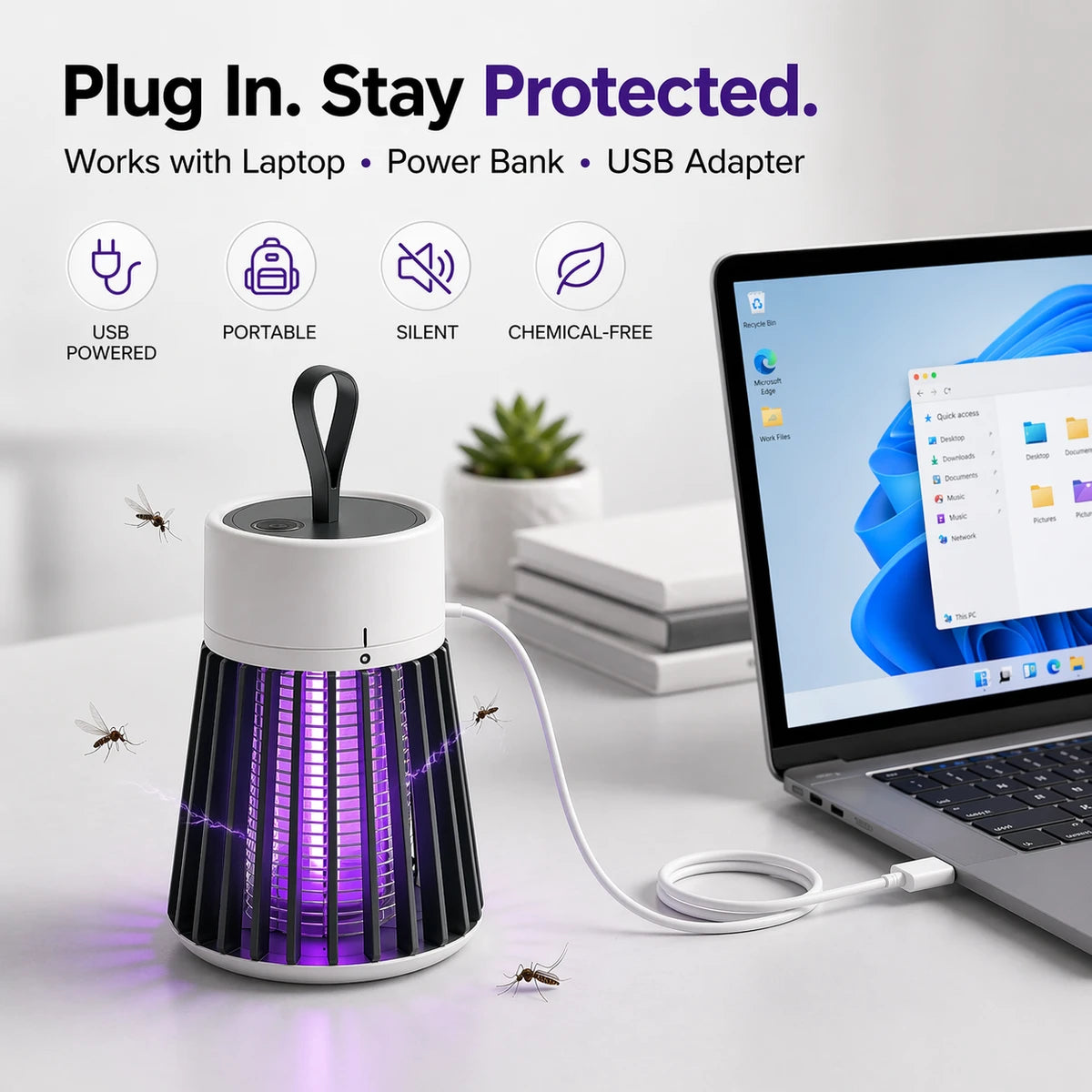 SleepSafe™ Mosquito Killer – No More Mosquito Bites While You Sleep (50% OFF)