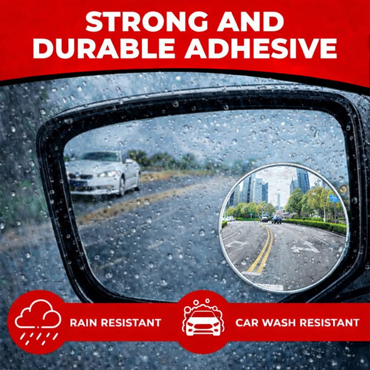 DriveSafe™ 360 Pro – Advanced Blind Spot Safety Mirror - Get 4 Mirrors ( Buy 1 Get 1 Free )