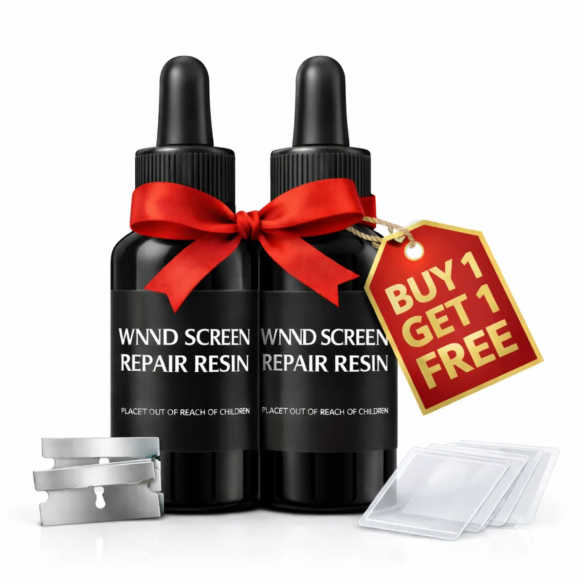 CrackFix Pro™ – Instant Windshield Glass Repair Kit ( Buy 1 Get 1 Free )