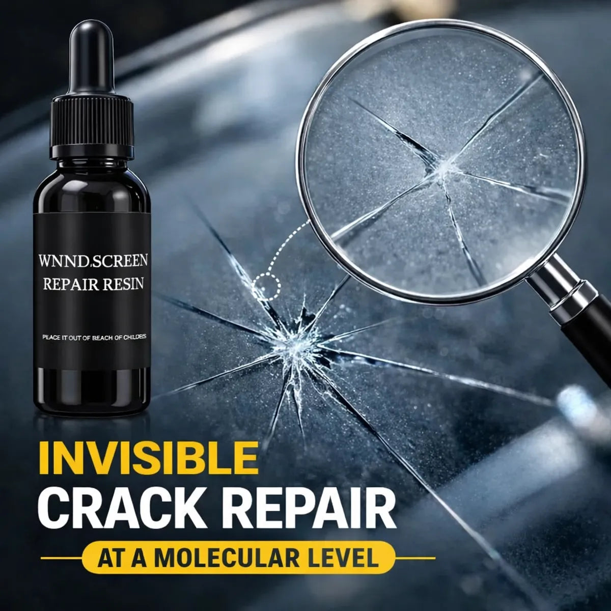 CrackFix Pro™ – Instant Windshield Glass Repair Kit ( Buy 1 Get 1 Free )
