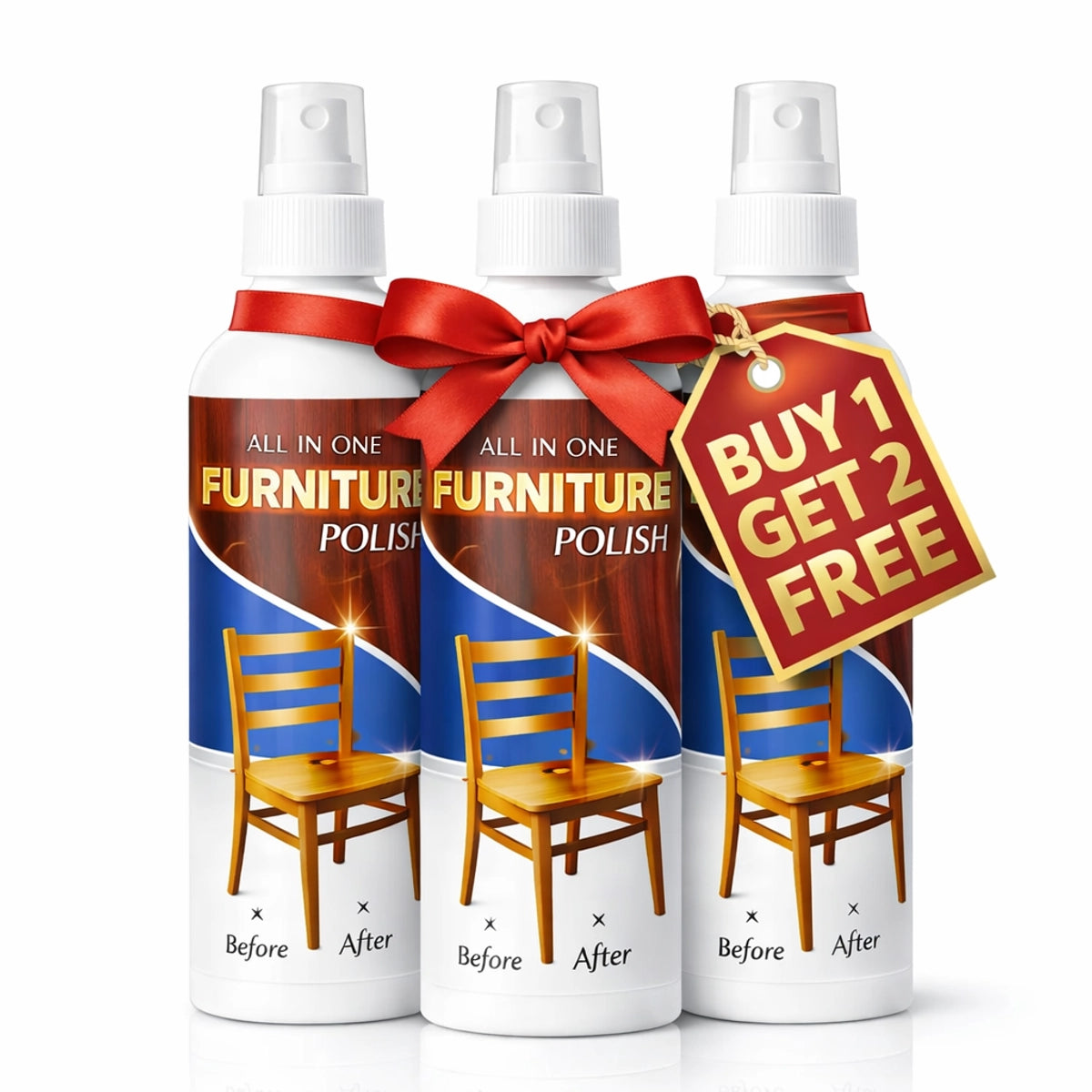 ShineFix™ All-in-One Furniture Polish Spray - 100ml ( Buy 1 Get 2 Free )
